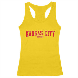 KC Game Day Racerback Tank Top Retro Style 90s Vintage Unisex Varisty Football TS10 Daisy Print Your Wear