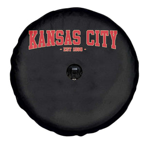 KC Game Day Spare Tire Cover Retro Style 90s Vintage Unisex Varisty Football TS10 Print Your Wear