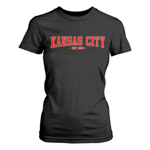 Kansas City T Shirt For Women Retro Style 90s Vintage Unisex Varisty TS10 Black Print Your Wear
