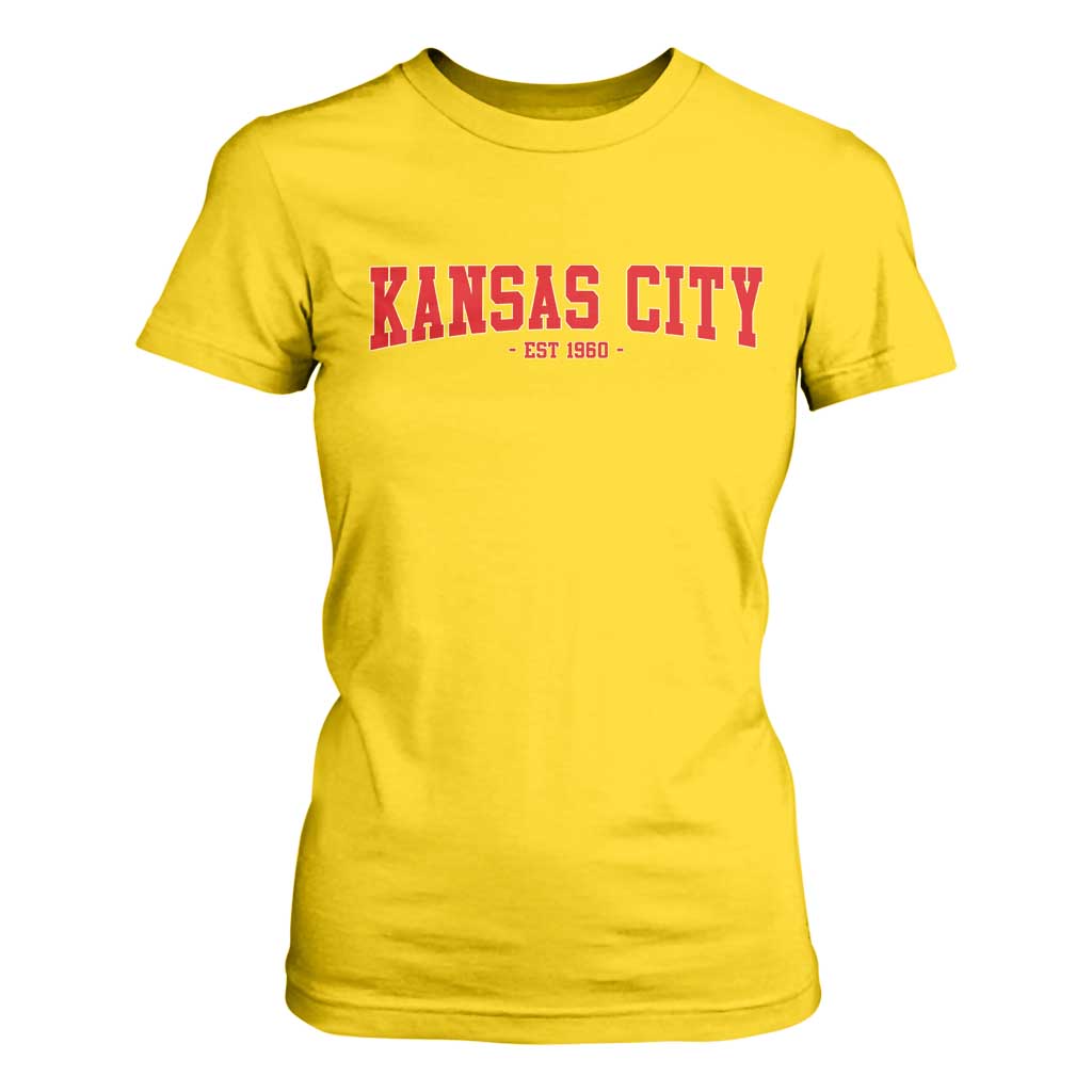 KC Game Day T Shirt For Women Retro Style 90s Vintage Unisex Varisty Football TS10 Daisy Print Your Wear