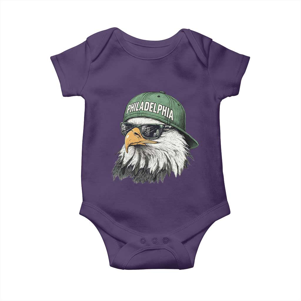 EF Game Day Baby Onesie Retro Sports Fan TS10 Purple Print Your Wear