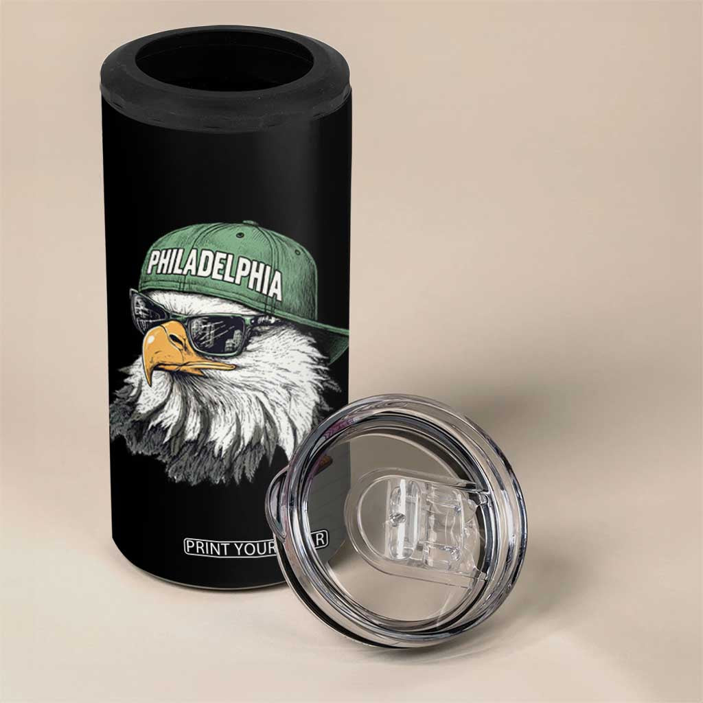 EF Game Day 4 in 1 Can Cooler Tumbler Retro Sports Fan TS10 Print Your Wear