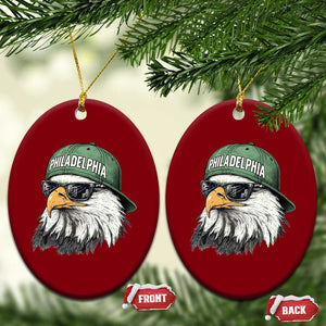 Philadelphia Fan Ceramic Ornament Retro Eagle Sports Fan TS10 Print Your Wear