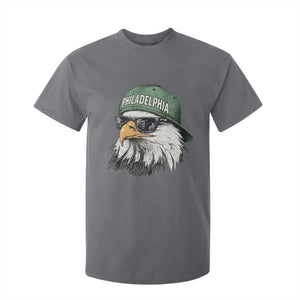 Philadelphia Fan T Shirt For Kid Retro Eagle Sports Fan TS10 Charcoal Print Your Wear