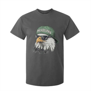Philadelphia Fan T Shirt For Kid Retro Eagle Sports Fan TS10 Dark Heather Print Your Wear