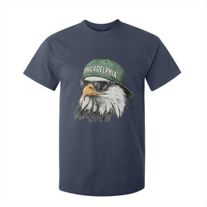 Philadelphia Fan T Shirt For Kid Retro Eagle Sports Fan TS10 Navy Print Your Wear