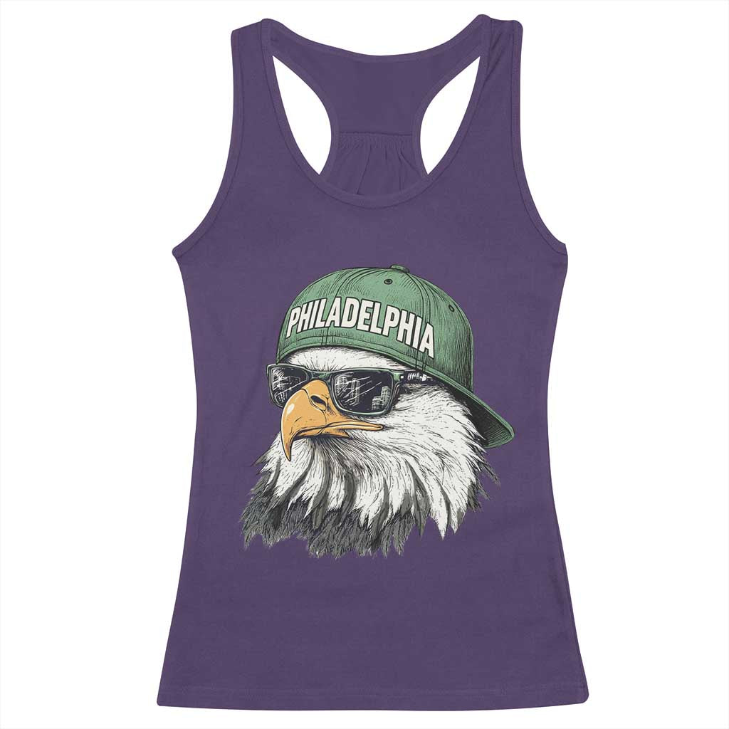 EF Game Day Racerback Tank Top Retro Sports Fan TS10 Purple Print Your Wear