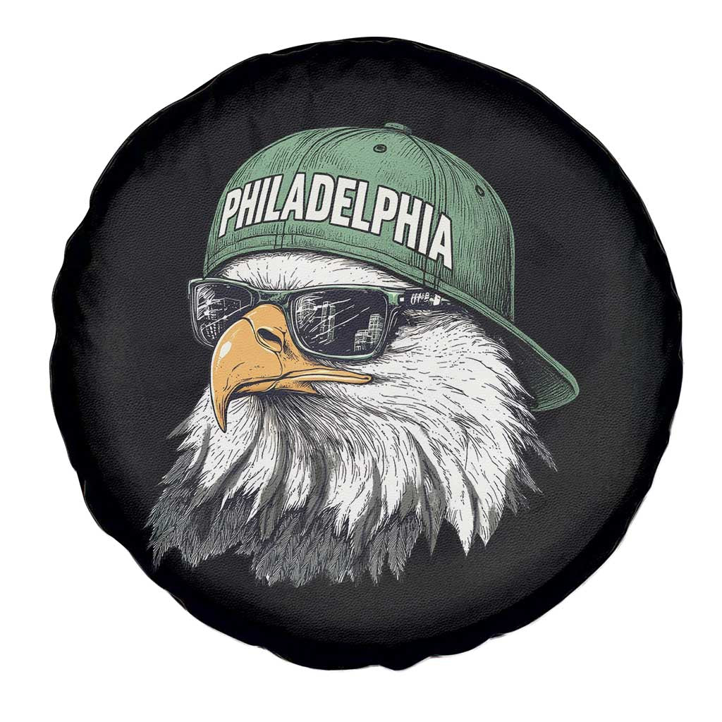 Philadelphia Fan Spare Tire Cover Retro Eagle Sports Fan TS10 Print Your Wear