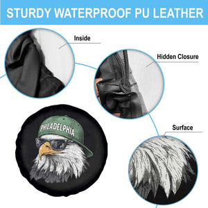 Philadelphia Fan Spare Tire Cover Retro Eagle Sports Fan TS10 Print Your Wear