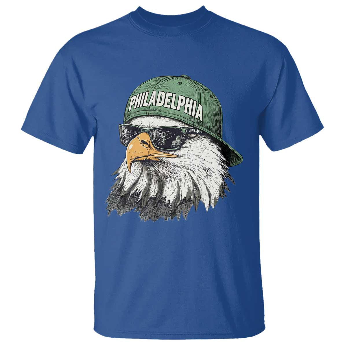 EF Game Day T Shirt Retro Sports Fan TS10 Royal Blue Print Your Wear