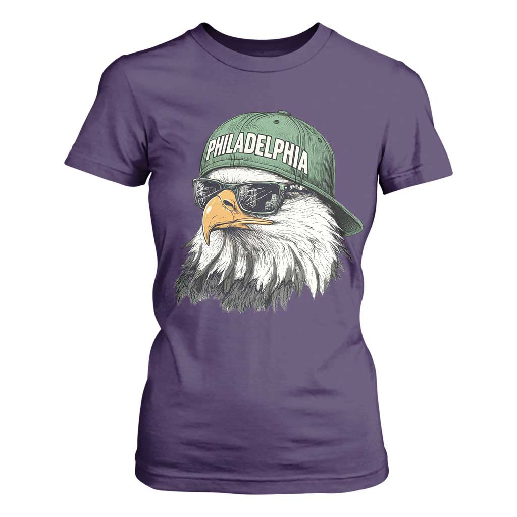 EF Game Day T Shirt For Women Retro Sports Fan TS10 Purple Print Your Wear
