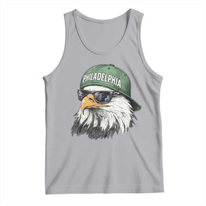 Philadelphia Fan Tank Top Retro Eagle Sports Fan TS10 Athletic Heather Print Your Wear
