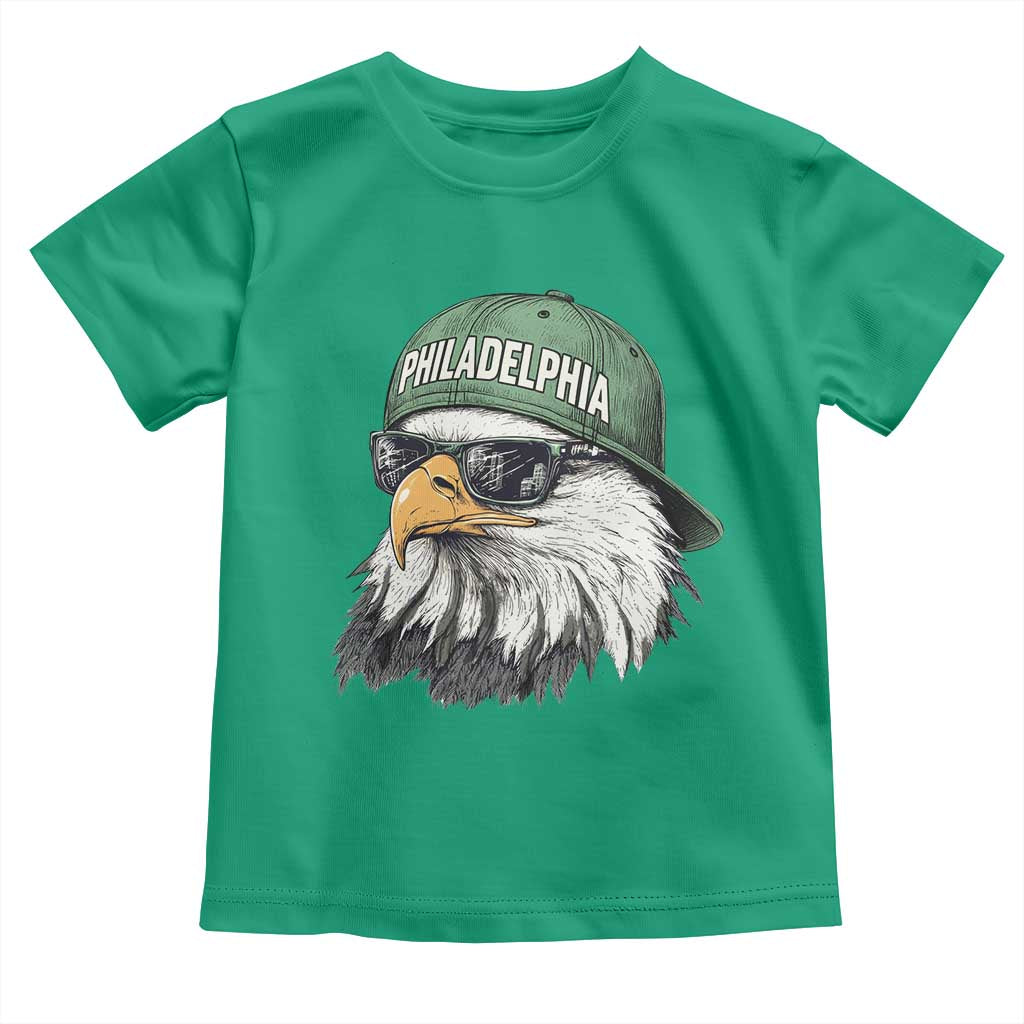 Philadelphia Fan Toddler T Shirt Retro Eagle Sports Fan TS10 Irish Green Print Your Wear