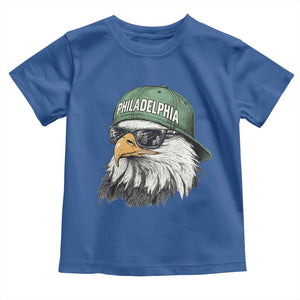 Philadelphia Fan Toddler T Shirt Retro Eagle Sports Fan TS10 Royal Blue Print Your Wear