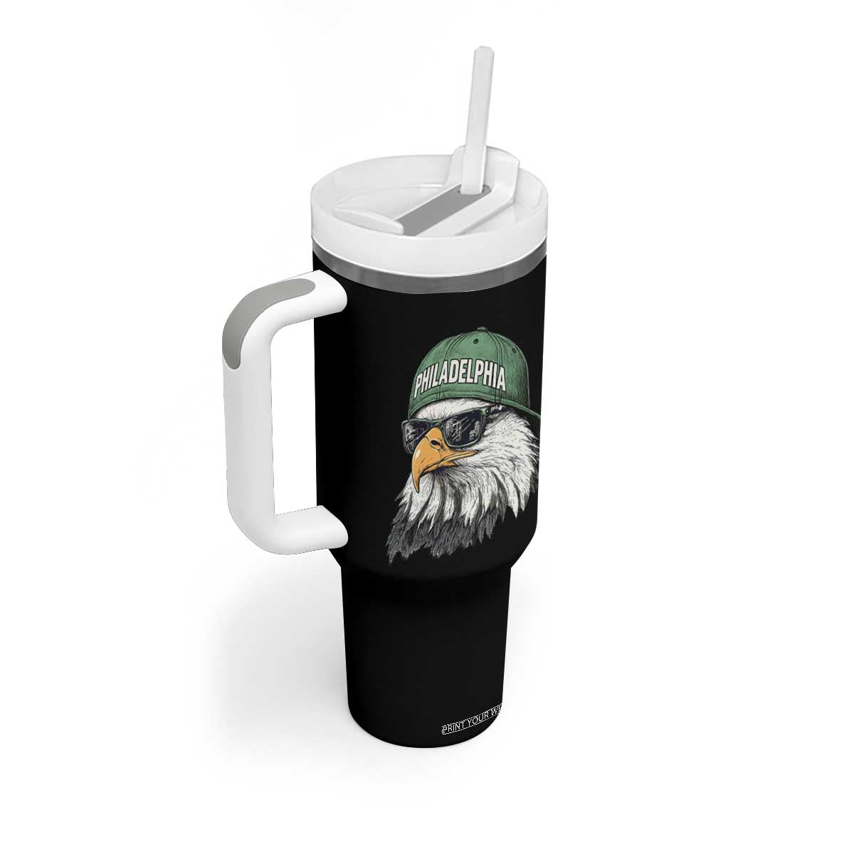 EF Game Day Tumbler With Handle Retro Sports Fan TS10 Print Your Wear