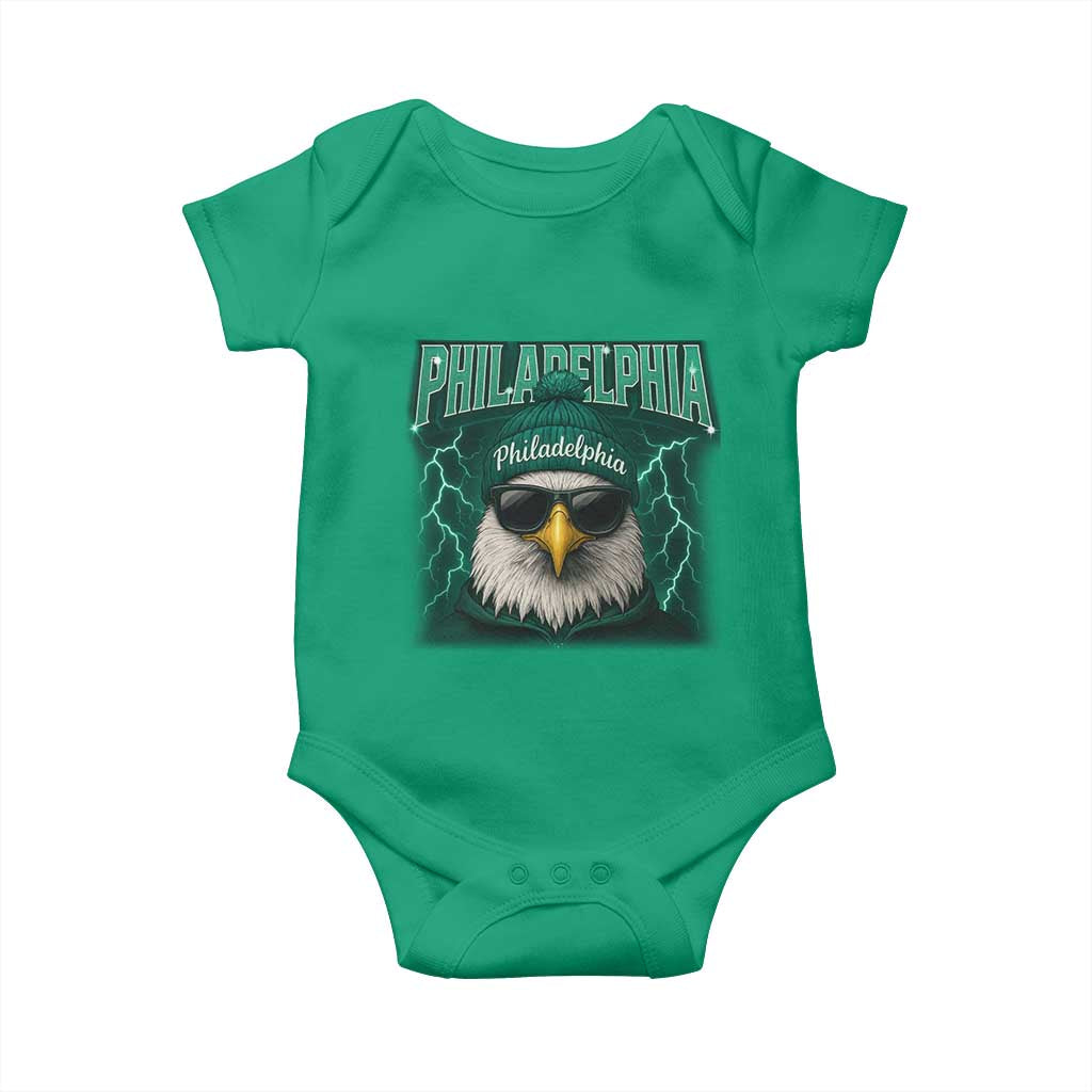 EF Game Day Baby Onesie Retro Bootleg Sports Fan TS10 Irish Green Print Your Wear