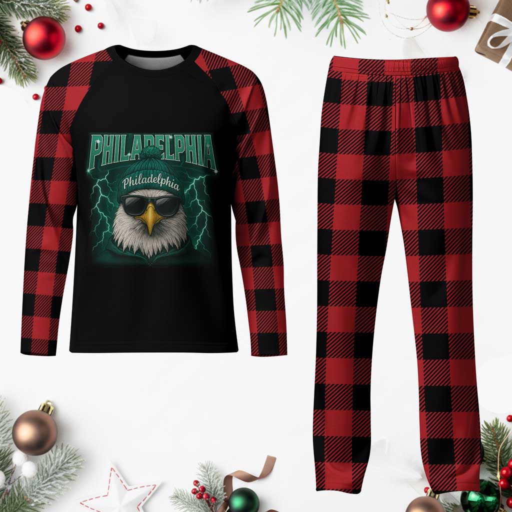 EF Game Day Plaid Pajama Set Retro Bootleg Sports Fan TS10 Buffalo Plaid Print Your Wear