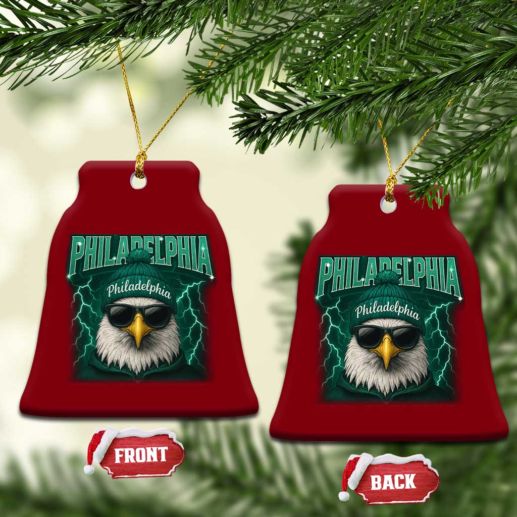 Philadelphia Fan Ceramic Ornament Retro Eagle Bootleg Sports Fan TS10 Print Your Wear