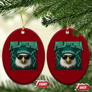 Philadelphia Fan Ceramic Ornament Retro Eagle Bootleg Sports Fan TS10 Print Your Wear