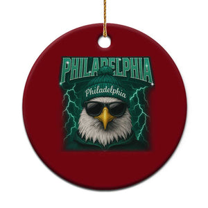 Philadelphia Fan Ceramic Ornament Retro Eagle Bootleg Sports Fan TS10 1pc Red Print Your Wear