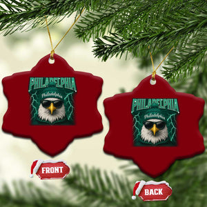 Philadelphia Fan Ceramic Ornament Retro Eagle Bootleg Sports Fan TS10 Print Your Wear