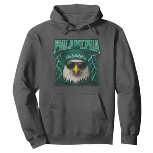 EF Game Day Hoodie Retro Bootleg Sports Fan TS10 Dark Heather Print Your Wear