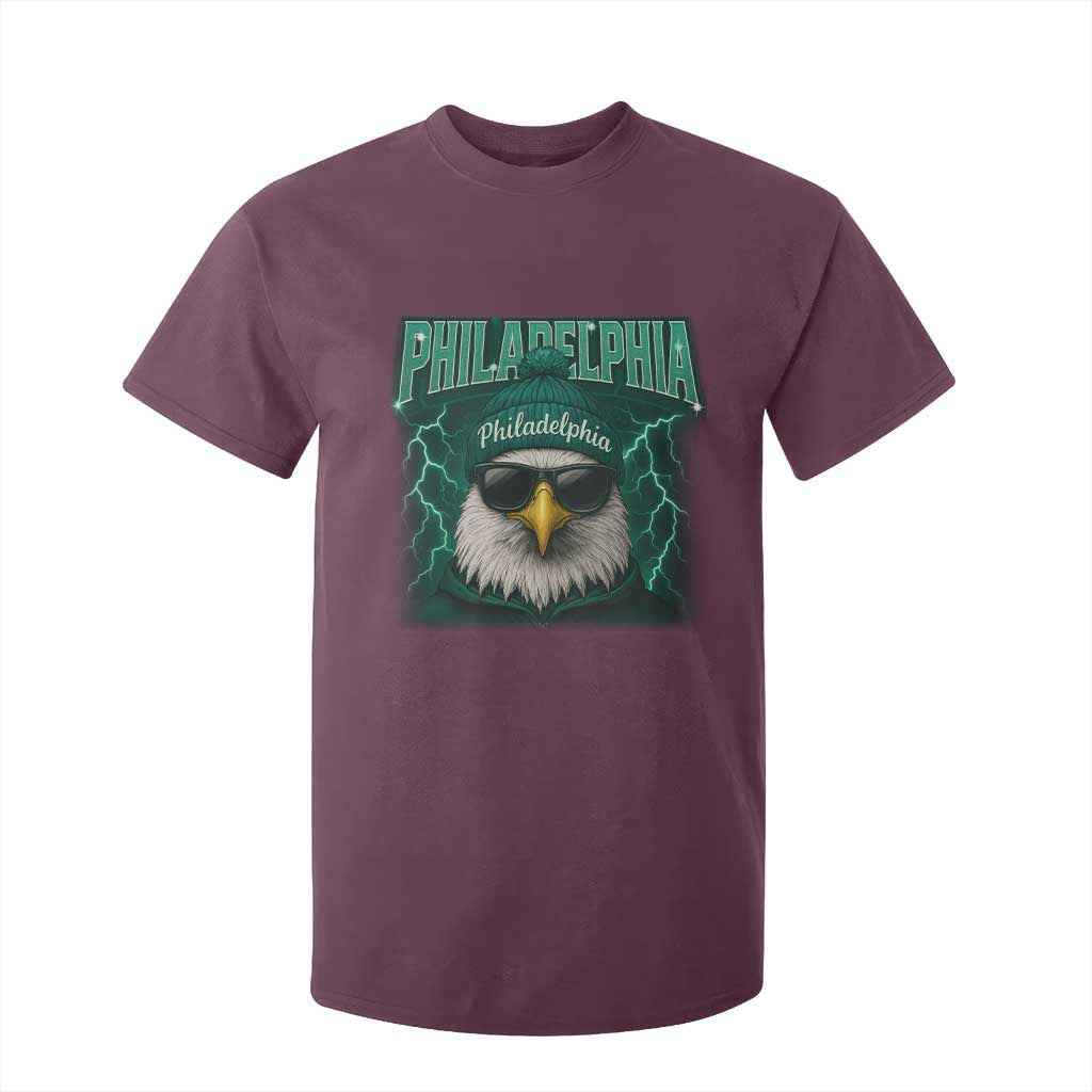 EF Game Day T Shirt For Kid Retro Bootleg Sports Fan TS10 Maroon Print Your Wear