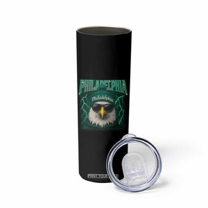 Philadelphia Fan Skinny Tumbler Retro Eagle Bootleg Sports Fan TS10 Print Your Wear