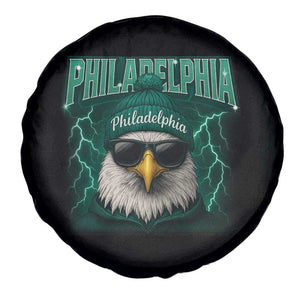 Philadelphia Fan Spare Tire Cover Retro Eagle Bootleg Sports Fan TS10 Print Your Wear
