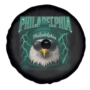 Philadelphia Fan Spare Tire Cover Retro Eagle Bootleg Sports Fan TS10 Print Your Wear