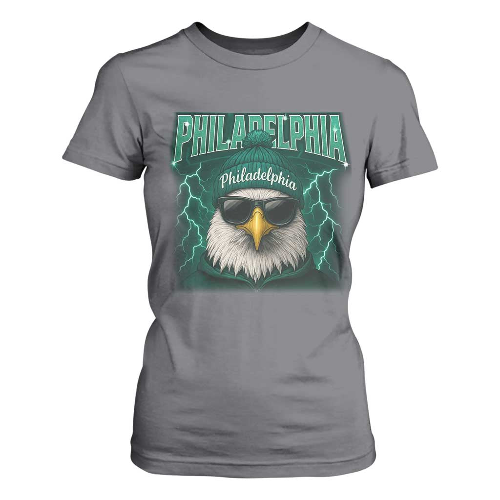 EF Game Day T Shirt For Women Retro Bootleg Sports Fan TS10 Charcoal Print Your Wear