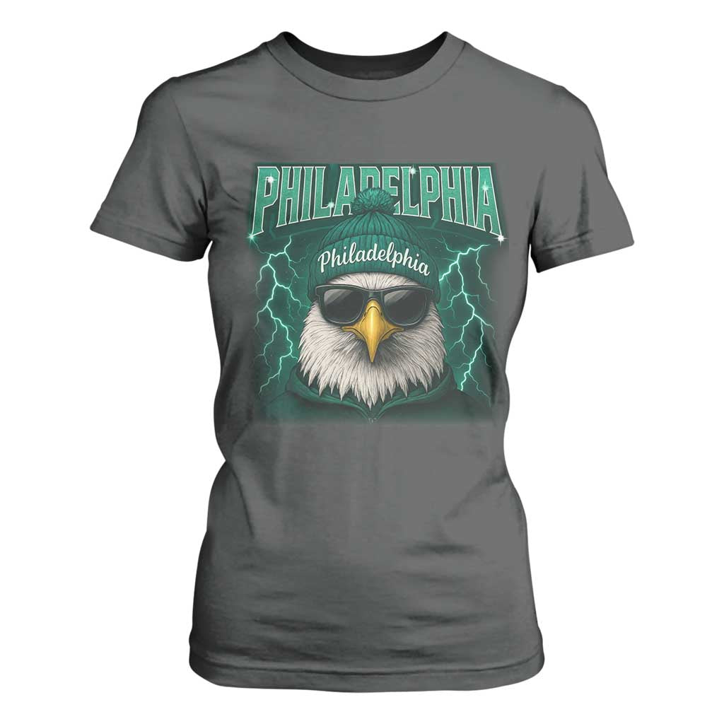 EF Game Day T Shirt For Women Retro Bootleg Sports Fan TS10 Dark Heather Print Your Wear