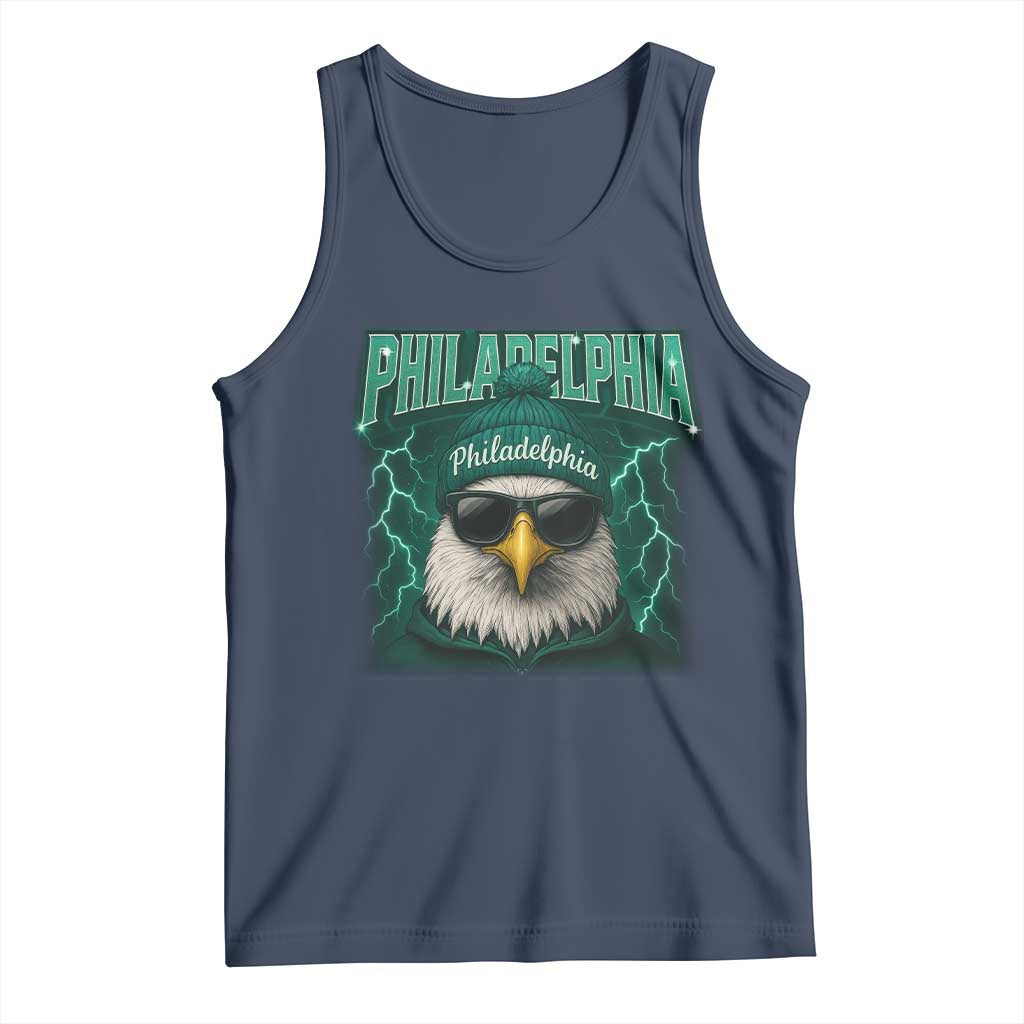 EF Game Day Tank Top Retro Bootleg Sports Fan TS10 Navy Print Your Wear