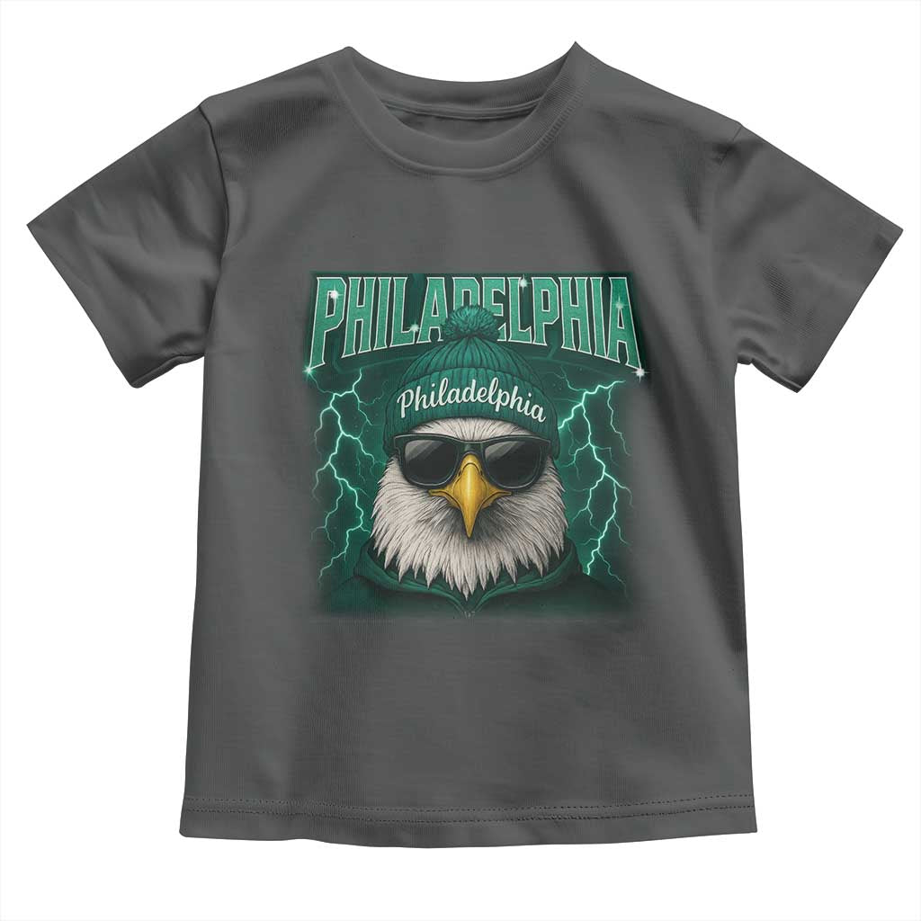 EF Game Day Toddler T Shirt Retro Bootleg Sports Fan TS10 Dark Heather Print Your Wear