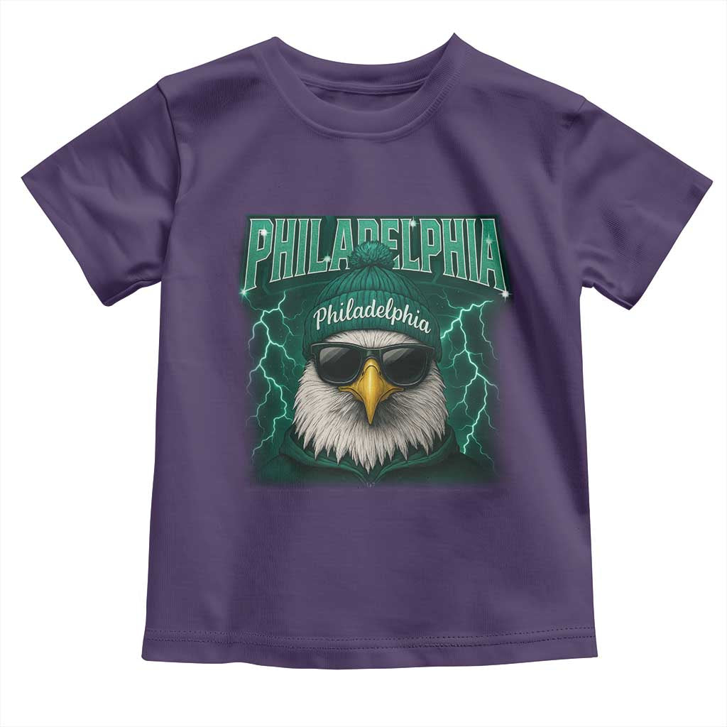 EF Game Day Toddler T Shirt Retro Bootleg Sports Fan TS10 Purple Print Your Wear