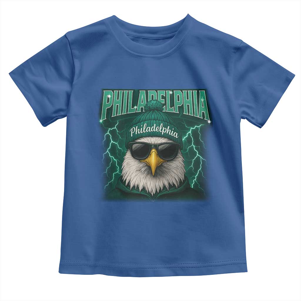 EF Game Day Toddler T Shirt Retro Bootleg Sports Fan TS10 Royal Blue Print Your Wear