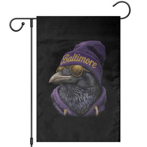 RF Football Lover Garden Flag Vintage Maryland Edgar Allan Poe The Flock Game Day TS10 Black Print Your Wear