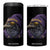 Baltimore 4 in 1 Can Cooler Tumbler Vintage Maryland Edgar Allan Poe Raven Game Day TS10 One Size: 16 oz Black Print Your Wear