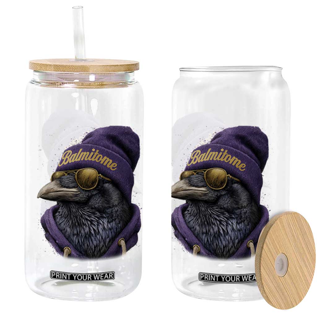 Baltimore Glass Can Vintage Maryland Edgar Allan Poe Raven Game Day TS10 Print Your Wear