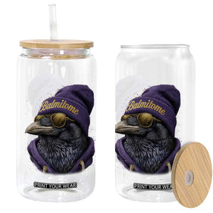 Baltimore Glass Can Vintage Maryland Edgar Allan Poe Raven Game Day TS10 Print Your Wear