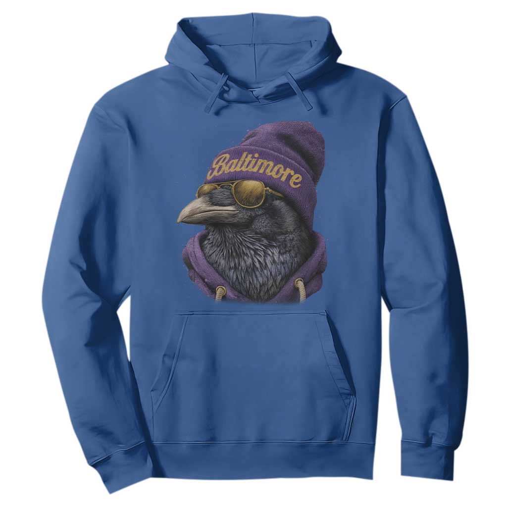 RF Football Lover Hoodie Vintage Maryland Edgar Allan Poe The Flock Game Day TS10 Royal Blue Print Your Wear