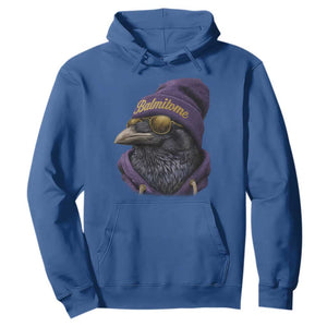 Baltimore Hoodie Vintage Maryland Edgar Allan Poe Raven Game Day TS10 Royal Blue Print Your Wear