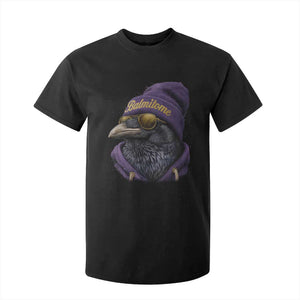 Baltimore T Shirt For Kid Vintage Maryland Edgar Allan Poe Raven Game Day TS10 Black Print Your Wear
