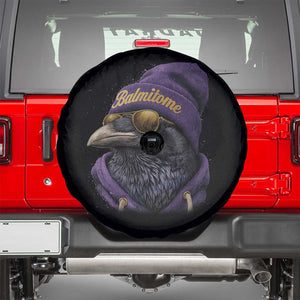 Baltimore Spare Tire Cover Vintage Maryland Edgar Allan Poe Raven Game Day TS10 Black Print Your Wear
