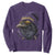 Baltimore Sweatshirt Vintage Maryland Edgar Allan Poe Raven Game Day TS10 Purple Print Your Wear