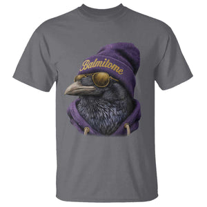 Baltimore T Shirt Vintage Maryland Edgar Allan Poe Raven Game Day TS10 Charcoal Print Your Wear