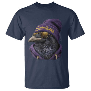 Baltimore T Shirt Vintage Maryland Edgar Allan Poe Raven Game Day TS10 Navy Print Your Wear