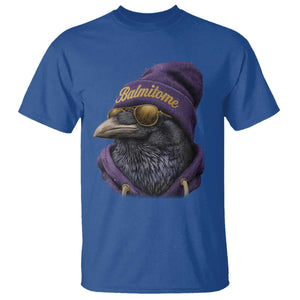 Baltimore T Shirt Vintage Maryland Edgar Allan Poe Raven Game Day TS10 Royal Blue Print Your Wear