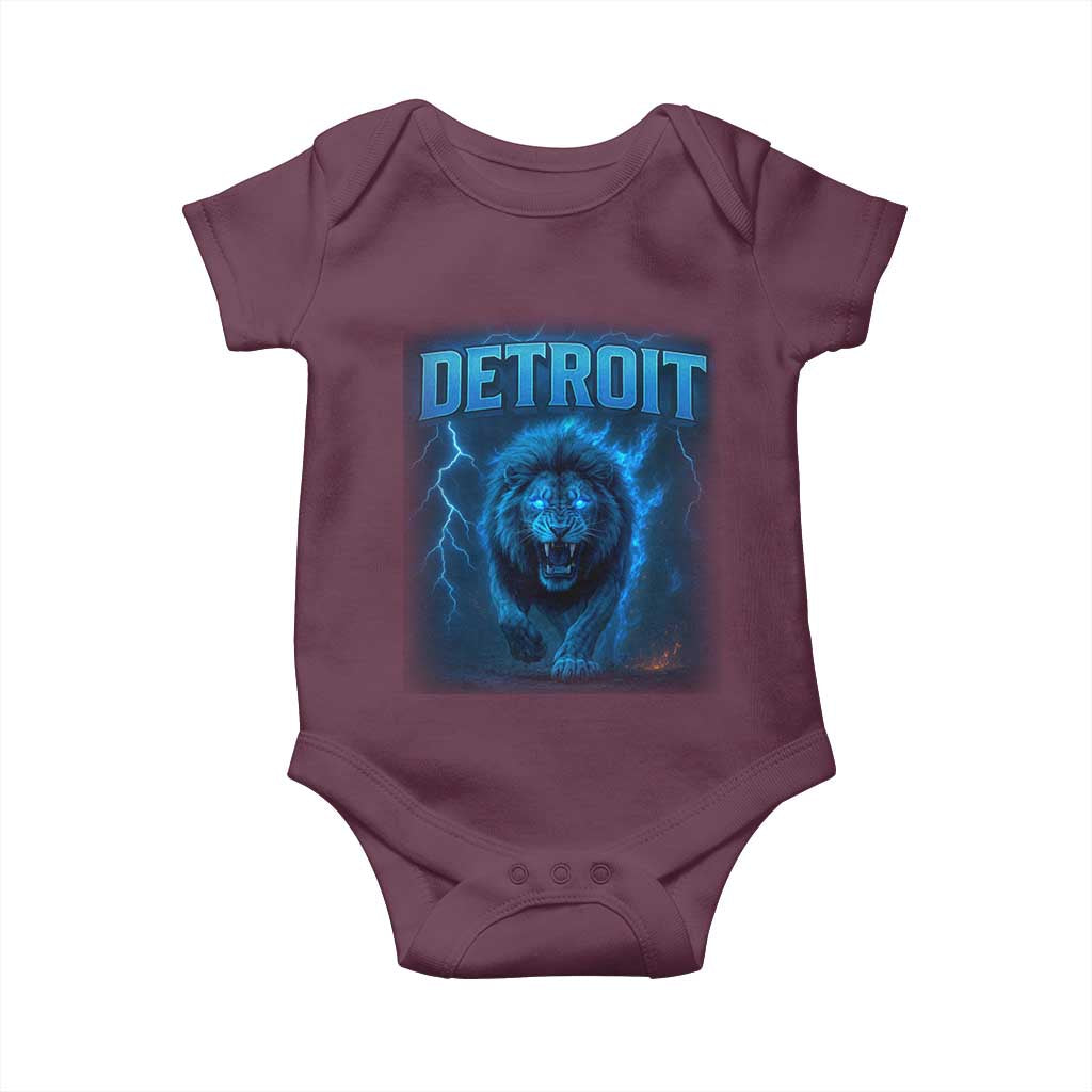 Retro LF Football Baby Onesie Love DFL Bootleg Vintage Rap Tee TS10 Maroon Print Your Wear