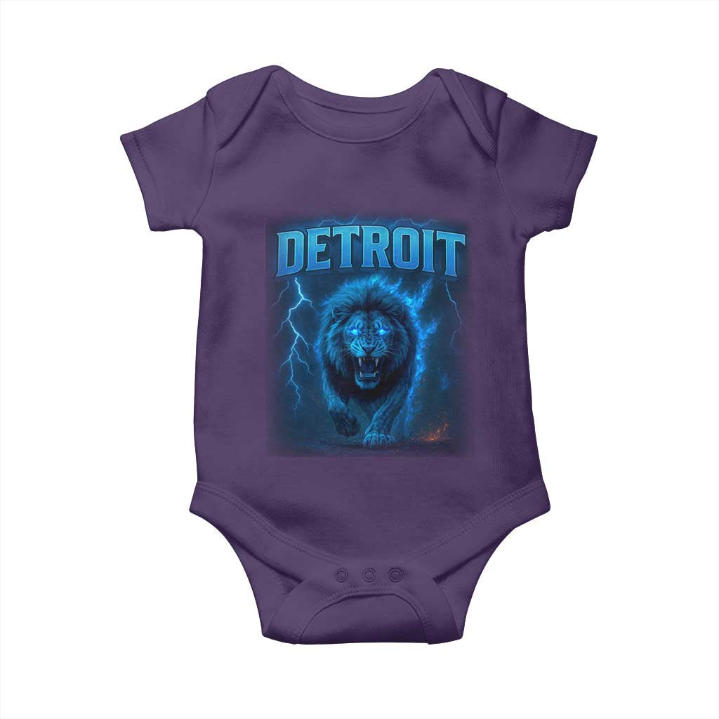 Retro LF Football Baby Onesie Love DFL Bootleg Vintage Rap Tee TS10 Purple Print Your Wear
